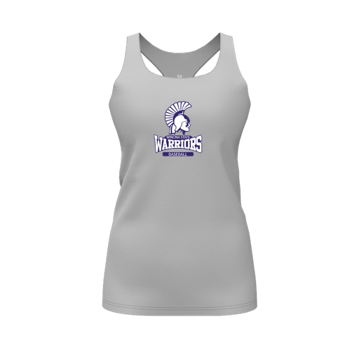 [FT0TRBGY-FYS-LOGO2] Decker Racerback Tank Top (Female Youth S, Gray, Logo 2)