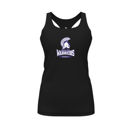 [FT0TRBBK-FYS-LOGO2] Decker Racerback Tank Top (Female Youth S, Black, Logo 2)