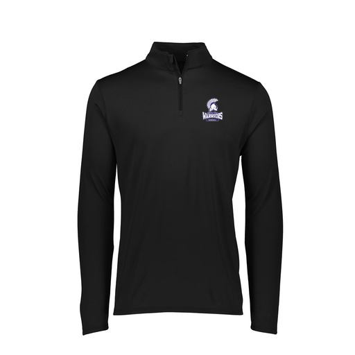 [FTLQFLBK-FAXS-LOGO2] Decker Women's Flex-Lite 1/4 Zip Shirt (Female Adult XS, Black, Logo 2)