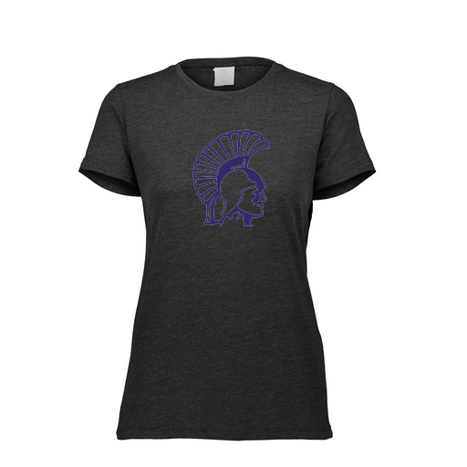 [FTSCUBBK-FAXS-LOGO1] Decker Women's Tri-Blend T-Shirt - Short Sleeve (Female Adult XS, Black, Logo 1)